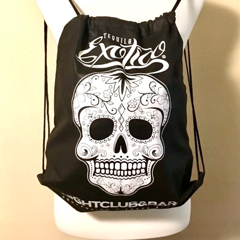 4/$10, 8 /$15 NEW Exotico Tequila Skull Backpack
